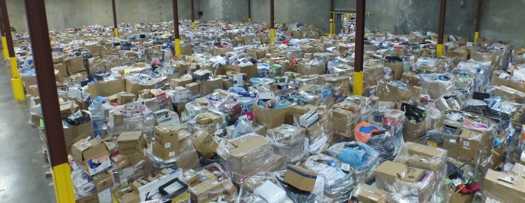 wholesale pallets in warehouse